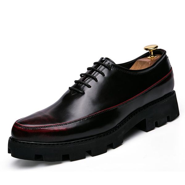 dress shoes 2021 men oxfords elegant leather height increasing elevator formal wedding, Black
dress shoes 2021 men oxfords elegant leather height increasing elevator formal wedding, Black