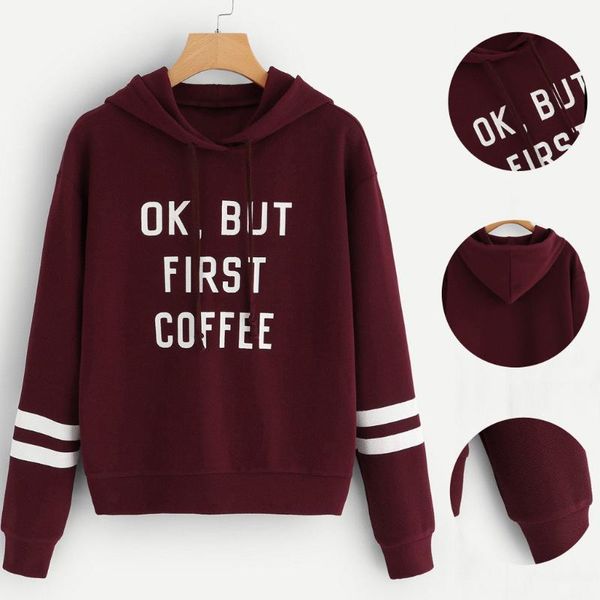 women's hoodies & sweatshirts polerones mujer 2021 for women bluzy damskie autumn long sleeve sweatshirt letters hooded pullover, Black
women's hoodies & sweatshirts polerones mujer 2021 for women bluzy damskie autumn long sleeve sweatshirt letters hooded pullover, Black