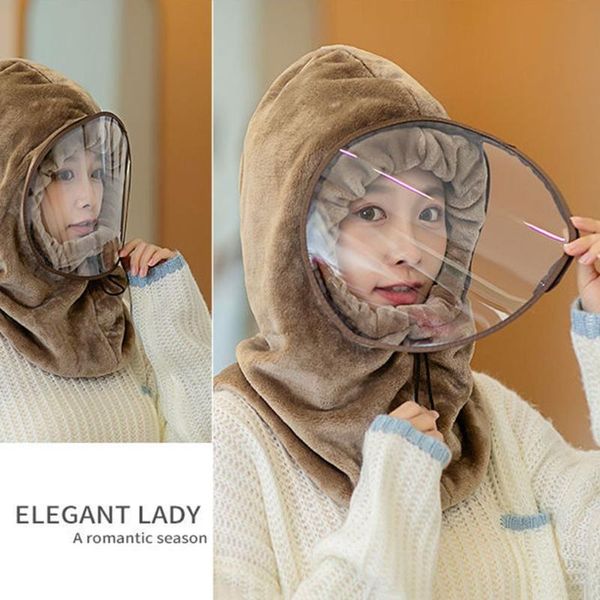 berets woman fleece hat plush scarf with windproof anti-fog mask keep warm cold ear protection winter cute hooded caps for cycling, Blue;gray
berets woman fleece hat plush scarf with windproof anti-fog mask keep warm cold ear protection winter cute hooded caps for cycling, Blue;gray