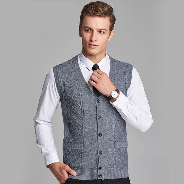 men's vests arrival autumn winter casual knitted pure color v-neck vest brand thick warm elastic male fashion sweater size s-3xl, Black;white
men's vests arrival autumn winter casual knitted pure color v-neck vest brand thick warm elastic male fashion sweater size s-3xl, Black;white