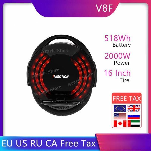 2020 inmotion v8f unicycle self balancing electric scooter off-road with decorative lamps 16" monowheel hoverboard skateboard
2020 inmotion v8f unicycle self balancing electric scooter off-road with decorative lamps 16" monowheel hoverboard skateboard