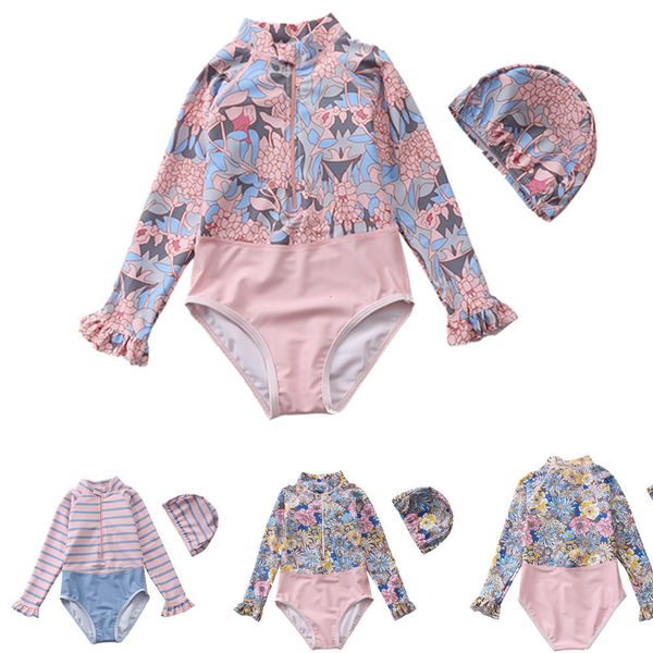 2021 New Kids Swimwear Baby Swimsuit Girls for Bikini Child Rashguard Children May Beach Girl One Piece Long Sleeve Korea Princess Print, White;black
2021 New Kids Swimwear Baby Swimsuit Girls for Bikini Child Rashguard Children May Beach Girl One Piece Long Sleeve Korea Princess Print, White;black