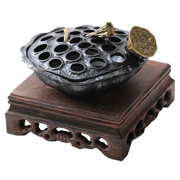 creative lotus incense burner home decor handcrafts coil censer holder articles yoga office ornaments
creative lotus incense burner home decor handcrafts coil censer holder articles yoga office ornaments