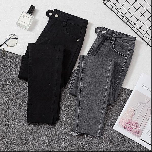 woman skinny jeans high waist elastic show slim denim pants for woman autumn spring casual jeans female, Blue
woman skinny jeans high waist elastic show slim denim pants for woman autumn spring casual jeans female, Blue