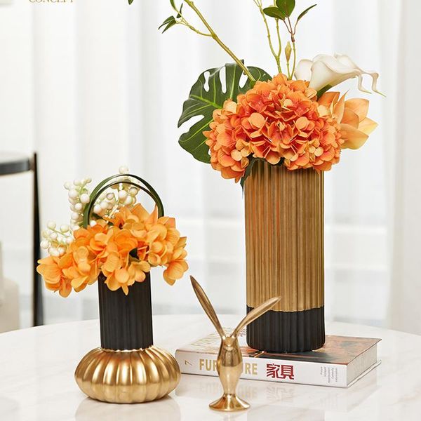 vases luxury vertical pattern ceramic gold vase decoration living room deskflower arrangement modern home soft wedding
vases luxury vertical pattern ceramic gold vase decoration living room deskflower arrangement modern home soft wedding