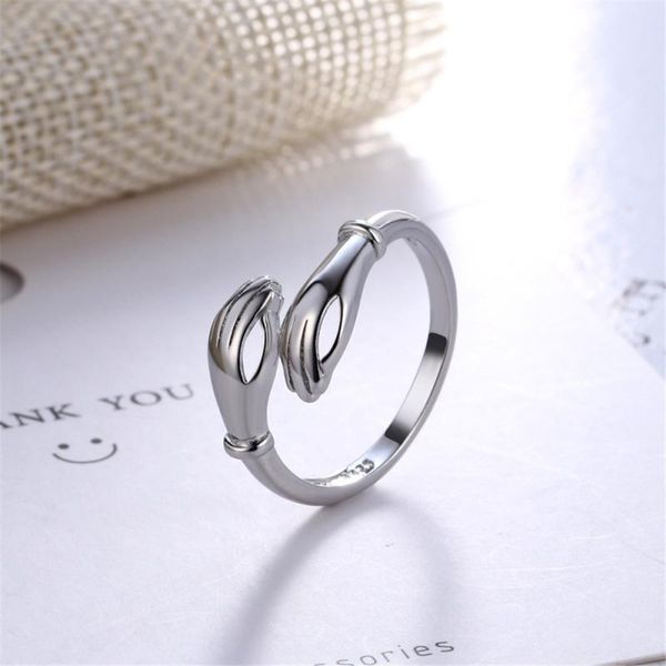 wedding rings women fashion ring all-match korean style niche love hands embrace handsome open small hug white gold copper, Slivery;golden
wedding rings women fashion ring all-match korean style niche love hands embrace handsome open small hug white gold copper, Slivery;golden