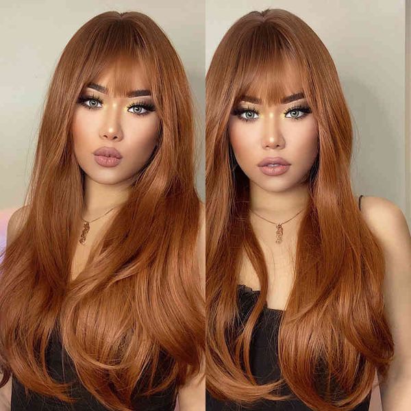 hair synthetic wigs cosplay gemma red brown copper ginger long straight synthetic wigs for women natural wave with bangs heat resistant cosp, Black
hair synthetic wigs cosplay gemma red brown copper ginger long straight synthetic wigs for women natural wave with bangs heat resistant cosp, Black