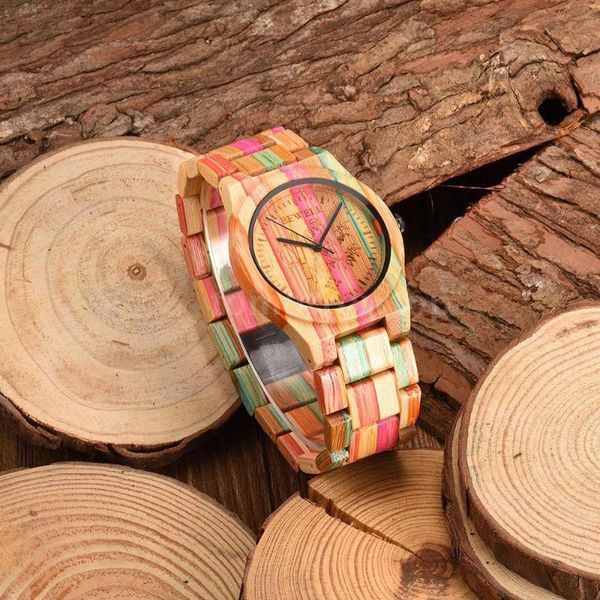 wristwatches bewell full bamboo wood watch women's fashion style colorful bracelets for women christmas gift 105dl, Slivery;brown
wristwatches bewell full bamboo wood watch women's fashion style colorful bracelets for women christmas gift 105dl, Slivery;brown