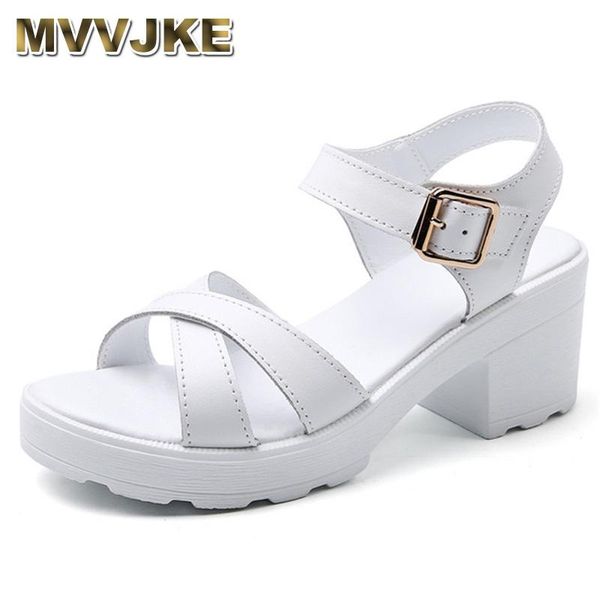 sandals mvvjke women shoes woman high heel leather summer lady casual square sandalias mujer female, Black
sandals mvvjke women shoes woman high heel leather summer lady casual square sandalias mujer female, Black