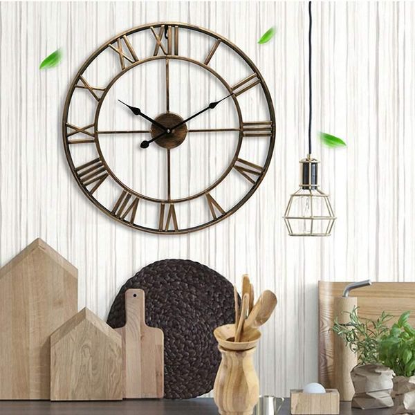 wall clocks creative 3d circular retro roman clock wrought hollow iron vintage mute decorative decoration for home
wall clocks creative 3d circular retro roman clock wrought hollow iron vintage mute decorative decoration for home