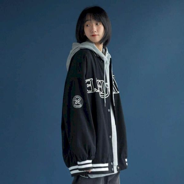 women's jackets spring autumn jacket female full of vitality korean loose japanese punk letter embroidery bf baseball uniform vintage, Black;brown
women's jackets spring autumn jacket female full of vitality korean loose japanese punk letter embroidery bf baseball uniform vintage, Black;brown