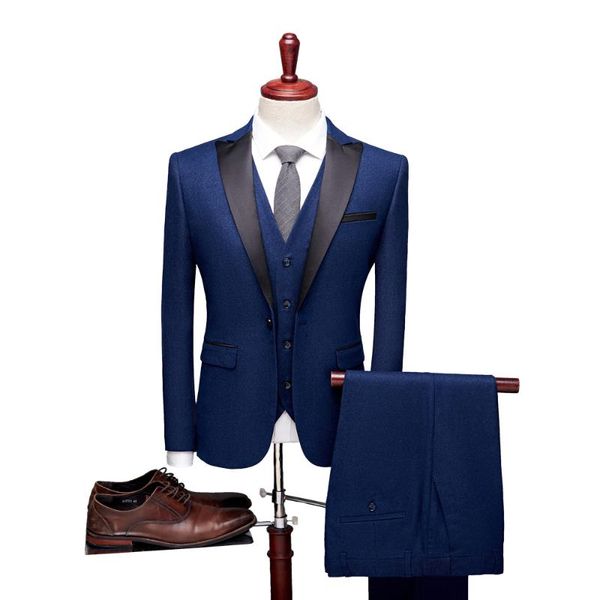 men's suits & blazers 3pcs( jacket + vest pants )fashion boutique suit formal slim business casual wedding solid color, White;black
men's suits & blazers 3pcs( jacket + vest pants )fashion boutique suit formal slim business casual wedding solid color, White;black