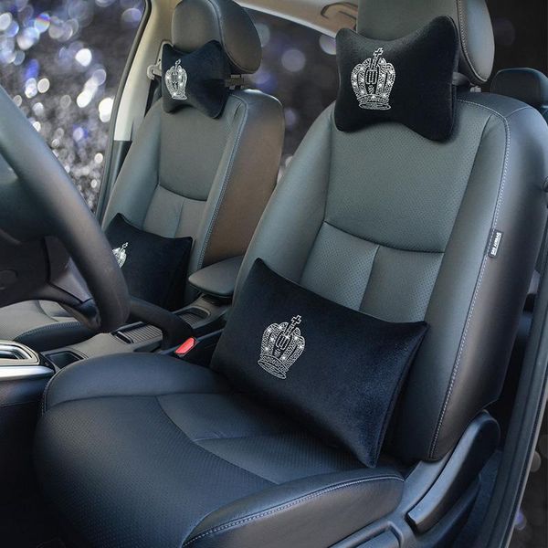 seat cushions crown car headrest neck pillow crystal rhinestones auto waist support lumbar head protection pillows cushion accessories
seat cushions crown car headrest neck pillow crystal rhinestones auto waist support lumbar head protection pillows cushion accessories