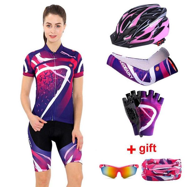 women cycling clothing set 2021 summer pro team mtb bike clothes ladies cycling jersey sets anti-uv bicycle helmet cuffs gloves, Black;blue
women cycling clothing set 2021 summer pro team mtb bike clothes ladies cycling jersey sets anti-uv bicycle helmet cuffs gloves, Black;blue