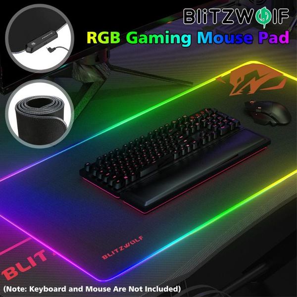 mouse pads & wrist rests blitzwolf bw-mp1 rgb gaming pad large keyboard for pc desktable protective mat home office
mouse pads & wrist rests blitzwolf bw-mp1 rgb gaming pad large keyboard for pc desktable protective mat home office