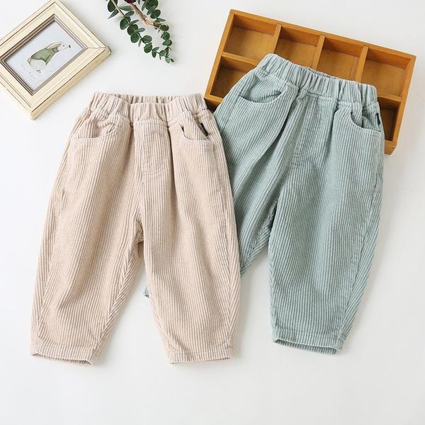 autumn winter boys girls loose solid color corduroy pants kids children soft comfortable casual fashion pockets loose trousers, Blue
autumn winter boys girls loose solid color corduroy pants kids children soft comfortable casual fashion pockets loose trousers, Blue
