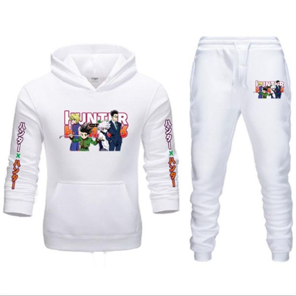 men's tracksuits anime x hisoka tracksuit men sets fashion sporting suit hooded sweatshirt +sweatpants mens clothing 2 pieces set, Gray
men's tracksuits anime x hisoka tracksuit men sets fashion sporting suit hooded sweatshirt +sweatpants mens clothing 2 pieces set, Gray