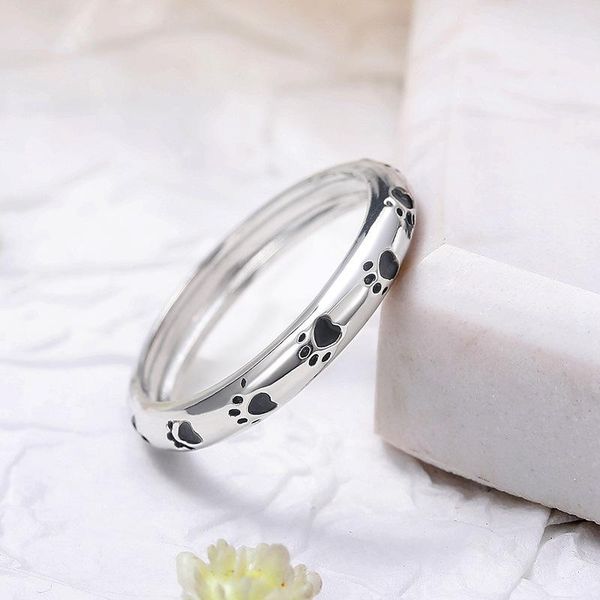wedding rings cute romantic pet footprints women's elegant simple daily wear statement for women trendy jewelry gift, Slivery;golden
wedding rings cute romantic pet footprints women's elegant simple daily wear statement for women trendy jewelry gift, Slivery;golden