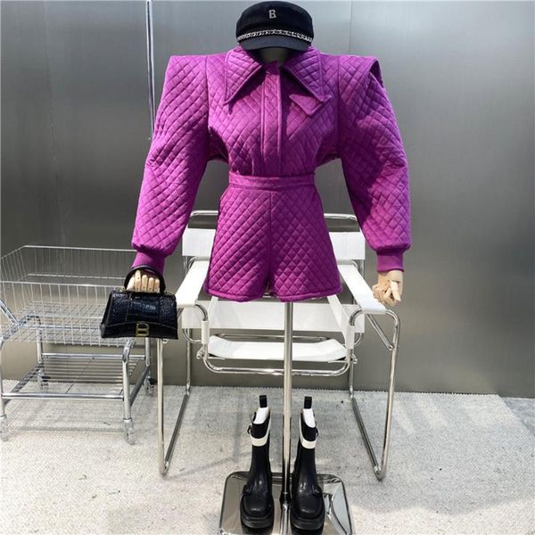 women's tracksuits 2021 autumn winter parkas two piece set women crop elegant fashion short jacket coat + high waist shorts, Gray
women's tracksuits 2021 autumn winter parkas two piece set women crop elegant fashion short jacket coat + high waist shorts, Gray