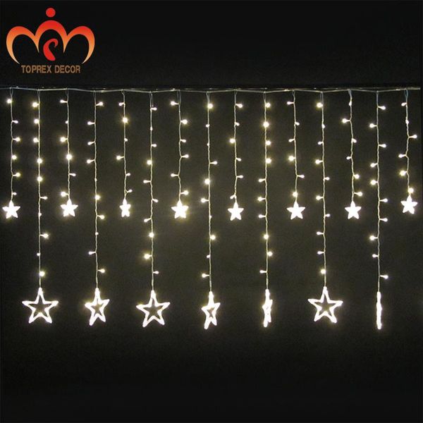 strings 2.5x1.2m 248leds flashing led five star curtain lights waterproof christmas decoration wedding party outdoor
strings 2.5x1.2m 248leds flashing led five star curtain lights waterproof christmas decoration wedding party outdoor