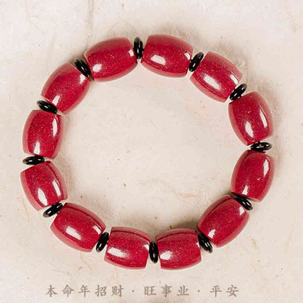 chinese style products high content raw stone crystal purple gold sand cinnabar bucket bead bracelet men's and women's life year t
chinese style products high content raw stone crystal purple gold sand cinnabar bucket bead bracelet men's and women's life year t