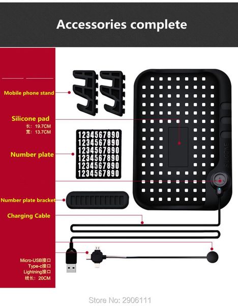 anti-slip mats car styling phone holder usb charging silicone mat temporary parking number plate for forester outback impreza xv
anti-slip mats car styling phone holder usb charging silicone mat temporary parking number plate for forester outback impreza xv