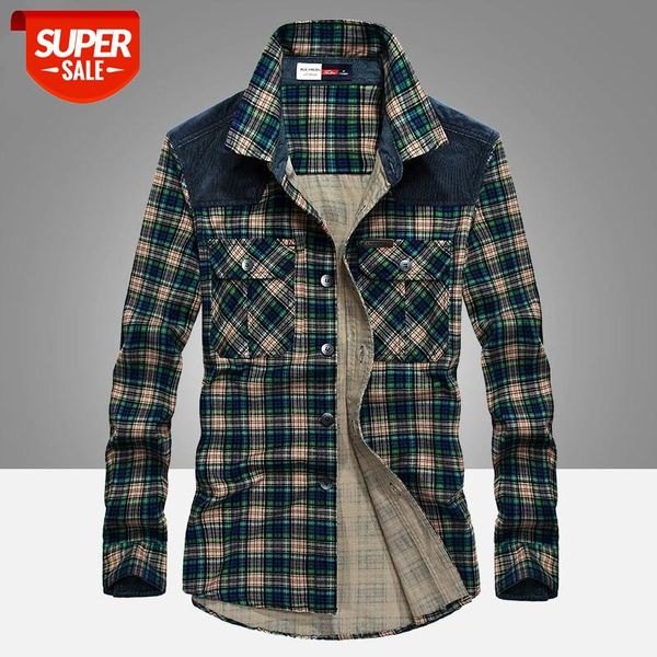 2020 spring autumn plaid shirt men long sleeve turn-down collar 100% cotton mens shirts casual chemise homme plus size #th57, White;black
2020 spring autumn plaid shirt men long sleeve turn-down collar 100% cotton mens shirts casual chemise homme plus size #th57, White;black