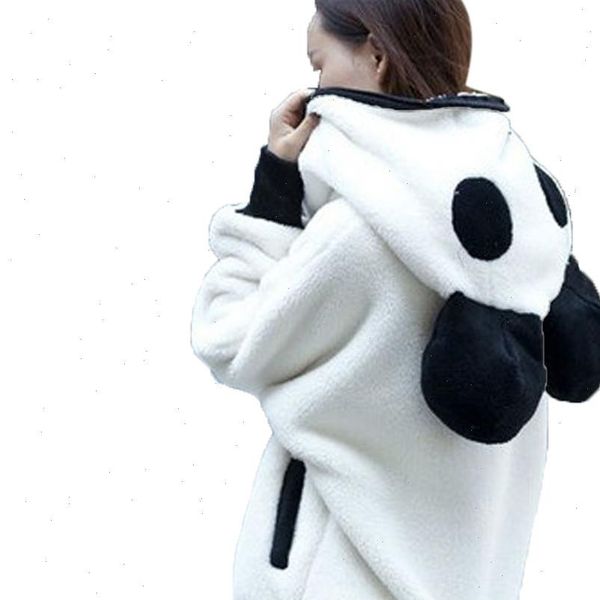 cute bear ear panda winter warm hoodie blanket coat women hooded jacket outerwear black white sudaderas para mujer
cute bear ear panda winter warm hoodie blanket coat women hooded jacket outerwear black white sudaderas para mujer