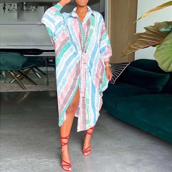 casual dresses 2021 fashion women's shirt dress zanzea spring striped long sleeve belted midi solid loose oversized holiday robe, Black;gray
casual dresses 2021 fashion women's shirt dress zanzea spring striped long sleeve belted midi solid loose oversized holiday robe, Black;gray