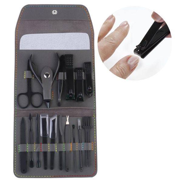 nail art kits 1 set 16pcs clipper file stainless steel clippers manicure kit professional scissors grooming (b
nail art kits 1 set 16pcs clipper file stainless steel clippers manicure kit professional scissors grooming (b