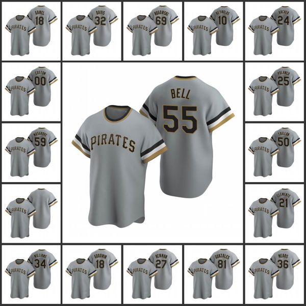 pittsburghpirates baseball jersey #24 chris archer 55 josh bell 21 roberto clemente 10 bryan reynolds custom gray, Black
pittsburghpirates baseball jersey #24 chris archer 55 josh bell 21 roberto clemente 10 bryan reynolds custom gray, Black
