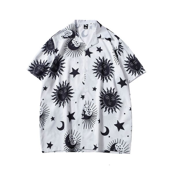 2021 summer men hawaiian beach men's vintage style print white shirts oversized couples all-match short sleeve shirt dhw2, White;black
2021 summer men hawaiian beach men's vintage style print white shirts oversized couples all-match short sleeve shirt dhw2, White;black