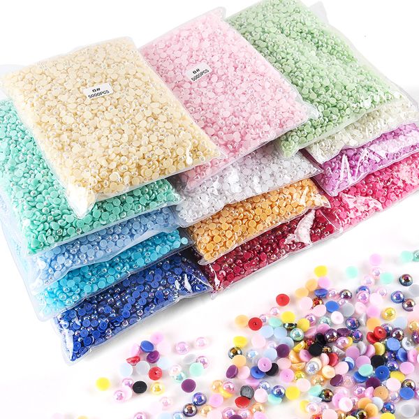 wholesale half round pearl multicolors for clothing garment nail art decorations accessories flatback resin pearl beads craft, Black
wholesale half round pearl multicolors for clothing garment nail art decorations accessories flatback resin pearl beads craft, Black