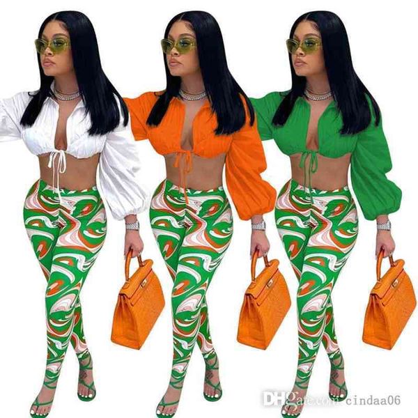 designer women clothing tracksuit two piece pants set fashion leisure suit lantern sleeve lace up high waist outfits, Gray
designer women clothing tracksuit two piece pants set fashion leisure suit lantern sleeve lace up high waist outfits, Gray