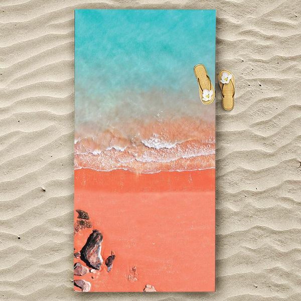 towel seaside swimming soft microfiber beach center direct sales