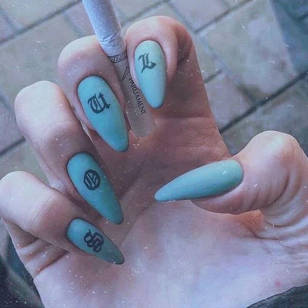 false nails 24pcs/set long stiletto punk style ancient letters pattern matte fake full cover nail tips press on, Red;gold
false nails 24pcs/set long stiletto punk style ancient letters pattern matte fake full cover nail tips press on, Red;gold