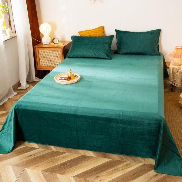 sheets & sets ink green/single product student bed sheet/case home textile 1pcs autumn and winter season100%milk velvet sheet series
sheets & sets ink green/single product student bed sheet/case home textile 1pcs autumn and winter season100%milk velvet sheet series