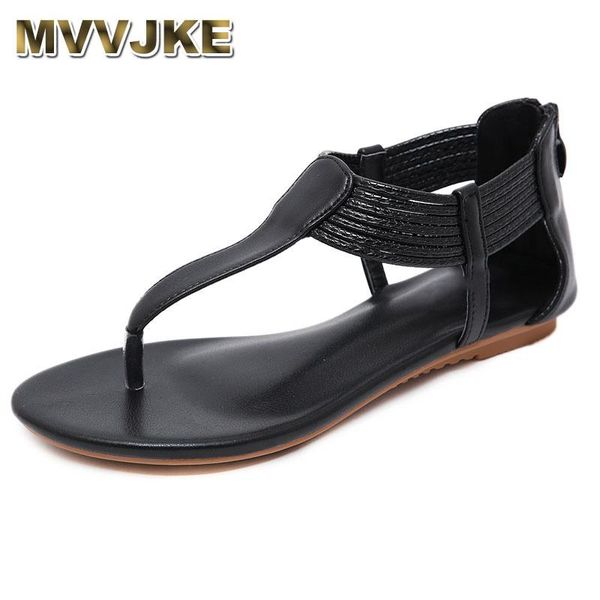 mvvjke women summer casual flat sandals plus size flip flops female zipper ankle wrap shoes leisure gladiator sandals shoes, Black
mvvjke women summer casual flat sandals plus size flip flops female zipper ankle wrap shoes leisure gladiator sandals shoes, Black