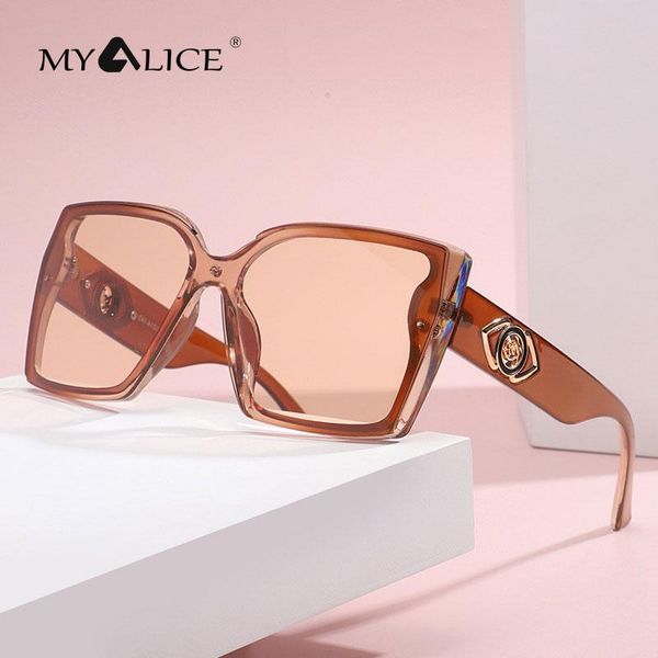 sunglasses myalice women men fashion oversized jelly retro eyeglasses personality business outdoor tourism gafas de sol uv400, White;black
sunglasses myalice women men fashion oversized jelly retro eyeglasses personality business outdoor tourism gafas de sol uv400, White;black