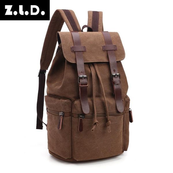 backpack z.l.d. classic retro men and women canvas casual fashion brand designer computer youth student bag mochila
backpack z.l.d. classic retro men and women canvas casual fashion brand designer computer youth student bag mochila
