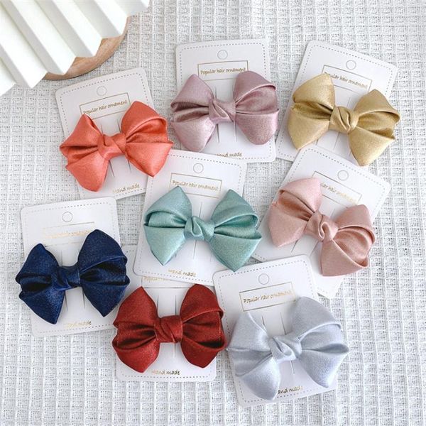 hair accessories 10pcs/lot bright silk cloth bow clip barrette for girls back head ponytail hairpins women headdress, Slivery;white
hair accessories 10pcs/lot bright silk cloth bow clip barrette for girls back head ponytail hairpins women headdress, Slivery;white