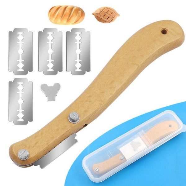 baking & pastry tools bread trimming knife, bisecting wooden handle, cutting curved european style baguette knife
baking & pastry tools bread trimming knife, bisecting wooden handle, cutting curved european style baguette knife