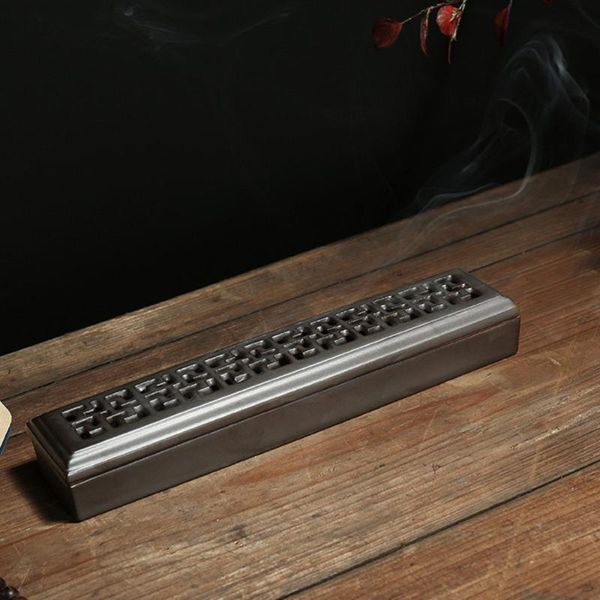 fragrance lamps hollow creative incense burner ceramic stick box room decoration meditation base sandalwood censer
fragrance lamps hollow creative incense burner ceramic stick box room decoration meditation base sandalwood censer