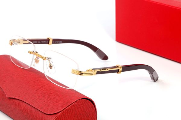 rimless buffalo horn glasses sunglasses 2021 summer styles mens designer eyeglasses for men women black red brown clear lens lunettes oculos, White;black
rimless buffalo horn glasses sunglasses 2021 summer styles mens designer eyeglasses for men women black red brown clear lens lunettes oculos, White;black