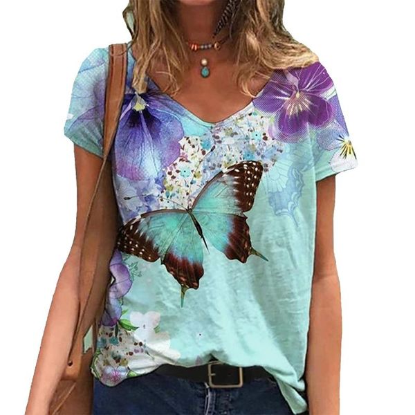 women's t-shirt pullover v-neck print street short-sleeve multicolor loose women for summer 2021 fashion printing splice cotton, White
women's t-shirt pullover v-neck print street short-sleeve multicolor loose women for summer 2021 fashion printing splice cotton, White