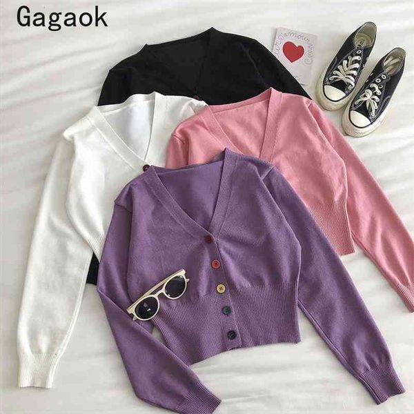 women fashion sweet knitted sweater spring autumn solid full button v-neck slim chic wild korean cardigans 210531, White
women fashion sweet knitted sweater spring autumn solid full button v-neck slim chic wild korean cardigans 210531, White