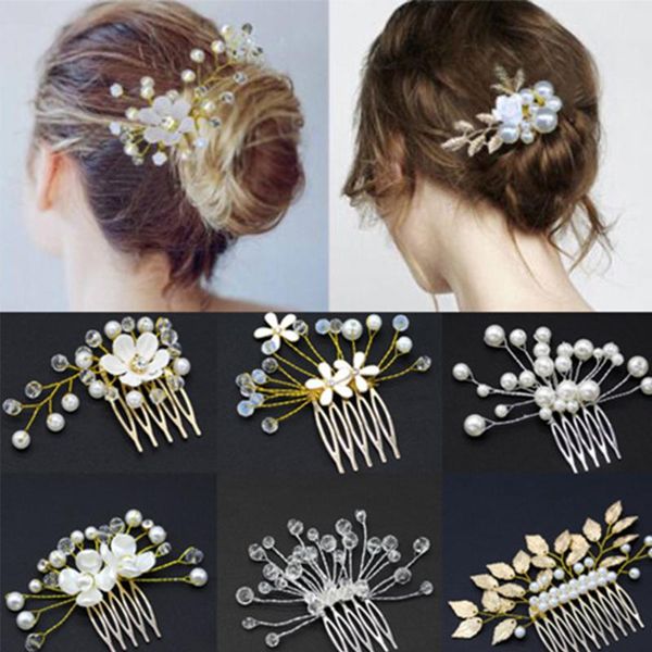 hair clips & barrettes wedding bridal accessories flashing crystal pearl tiaras and crowns bride disk comb jewelry accesorios mujer, Golden;silver
hair clips & barrettes wedding bridal accessories flashing crystal pearl tiaras and crowns bride disk comb jewelry accesorios mujer, Golden;silver