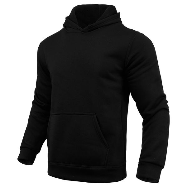 230g fabric ordinary tide brand casual sweater solid color long sleeve pullover hoodie, Black
230g fabric ordinary tide brand casual sweater solid color long sleeve pullover hoodie, Black