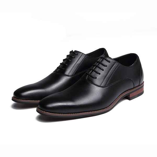 mens classic formal shoes for groom 2021 new leather autumn modern italian wedding lace up oxford business dress shoes, Black
mens classic formal shoes for groom 2021 new leather autumn modern italian wedding lace up oxford business dress shoes, Black
