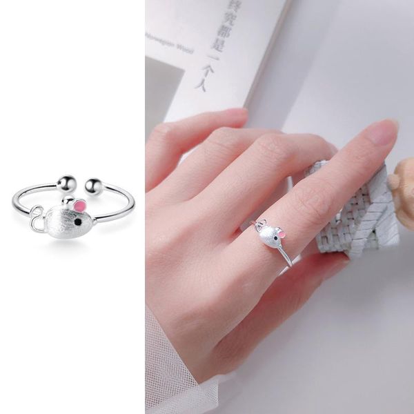 cluster rings mocanie real 925 sterling silver exquisite frosted cute animal small mouse light beads opening ring for women fine jewelry gif, Golden;silver
cluster rings mocanie real 925 sterling silver exquisite frosted cute animal small mouse light beads opening ring for women fine jewelry gif, Golden;silver
